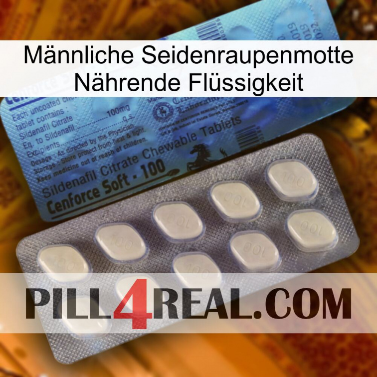 Männliche Seidenraupenmotte Nährende Flüssigkeit 34